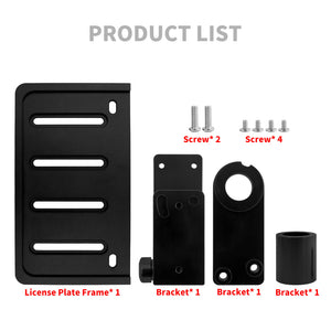 FR003601_HCmotorku_Black CNC Side Mount License Plate Bracket Support Holder for Harley Softail ‘18-Up Product List