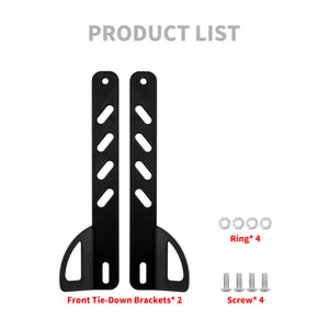 Front Tie Down Bracket Fork Trailer Holder For Harley Softail Breakout Fat Boy 2000-2024 | HCmotorku