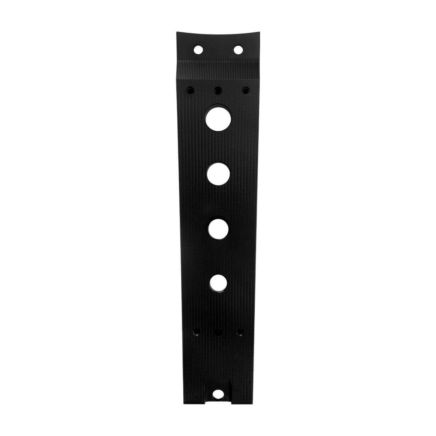 FR004001_HCmotorku_Black CNC Aluminum Lower Dash Panel Extension for Harley Softail Fat Boy ‘18-Up