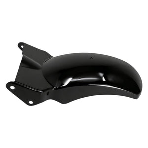 FR004801_HCmotorku_Vivid Black Clean Profile Rear Fender w/ LED Signals for Harley Softail ‘18-’25