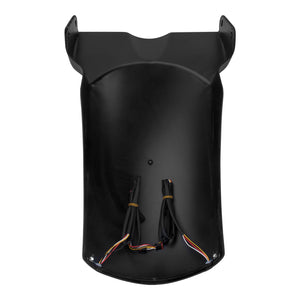 FR004801_HCmotorku_Vivid Black Clean Profile Rear Fender w/ LED Signals for Harley Softail ‘18-’25