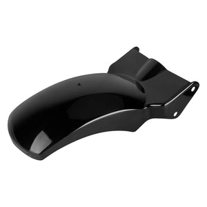 FR004801_HCmotorku_Vivid Black Clean Profile Rear Fender w/ LED Signals for Harley Softail ‘18-’25