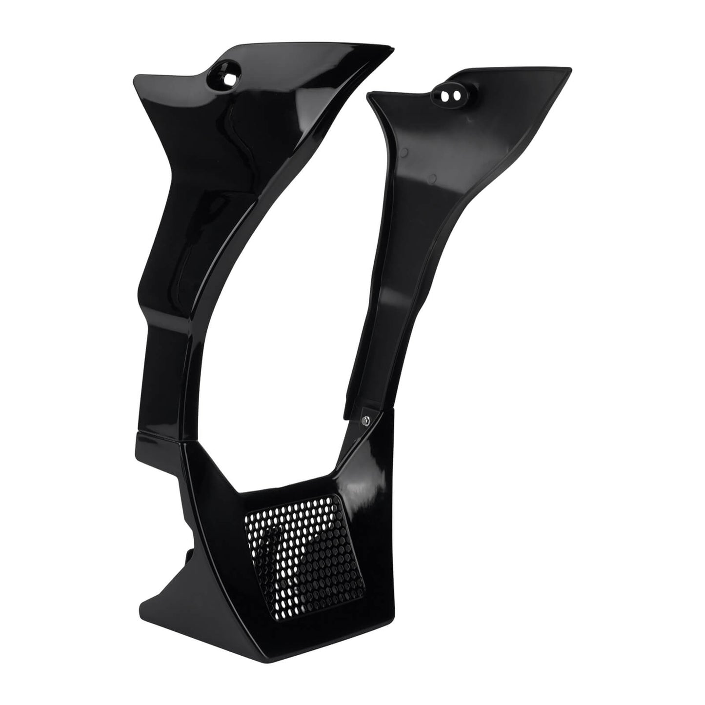 FR005101_HCmotorku_Gloss Black Chin Fairing Spoiler for Harley Softail Low Rider ST ‘22-’24