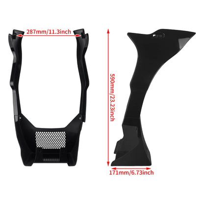 FR005101_HCmotorku_Gloss Black Chin Fairing Spoiler for Harley Softail Low Rider ST ‘22-’24 Size