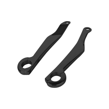 FR005201_HCmotorku_Black Fairing Support Bracket Kit For Harley Touring Road Glide 