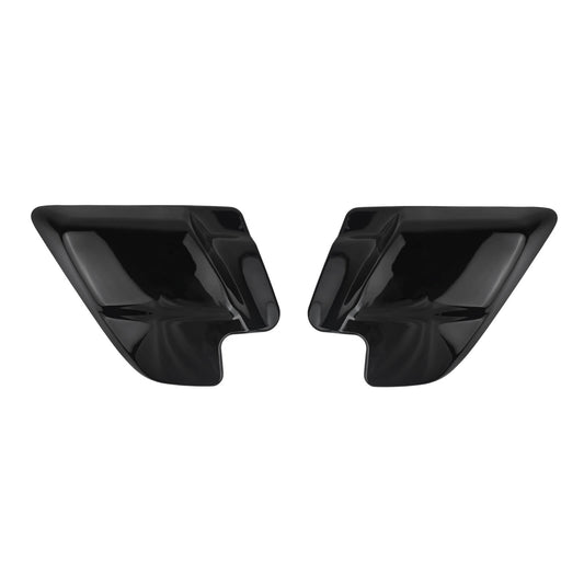 FR005502 HCmotorku Premium Gloss Black Side Panel Covers for Harley Touring Models '97-'07