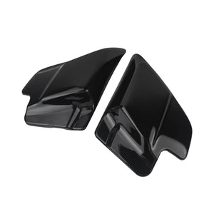 FR005502 HCmotorku Premium Gloss Black Side Panel Covers for Harley Touring Models '97-'07