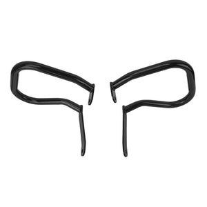 FR005701 HCmotorku Custom Black Rear Saddlebag Crash Guards for Harley Low Rider ST & Sport Glide