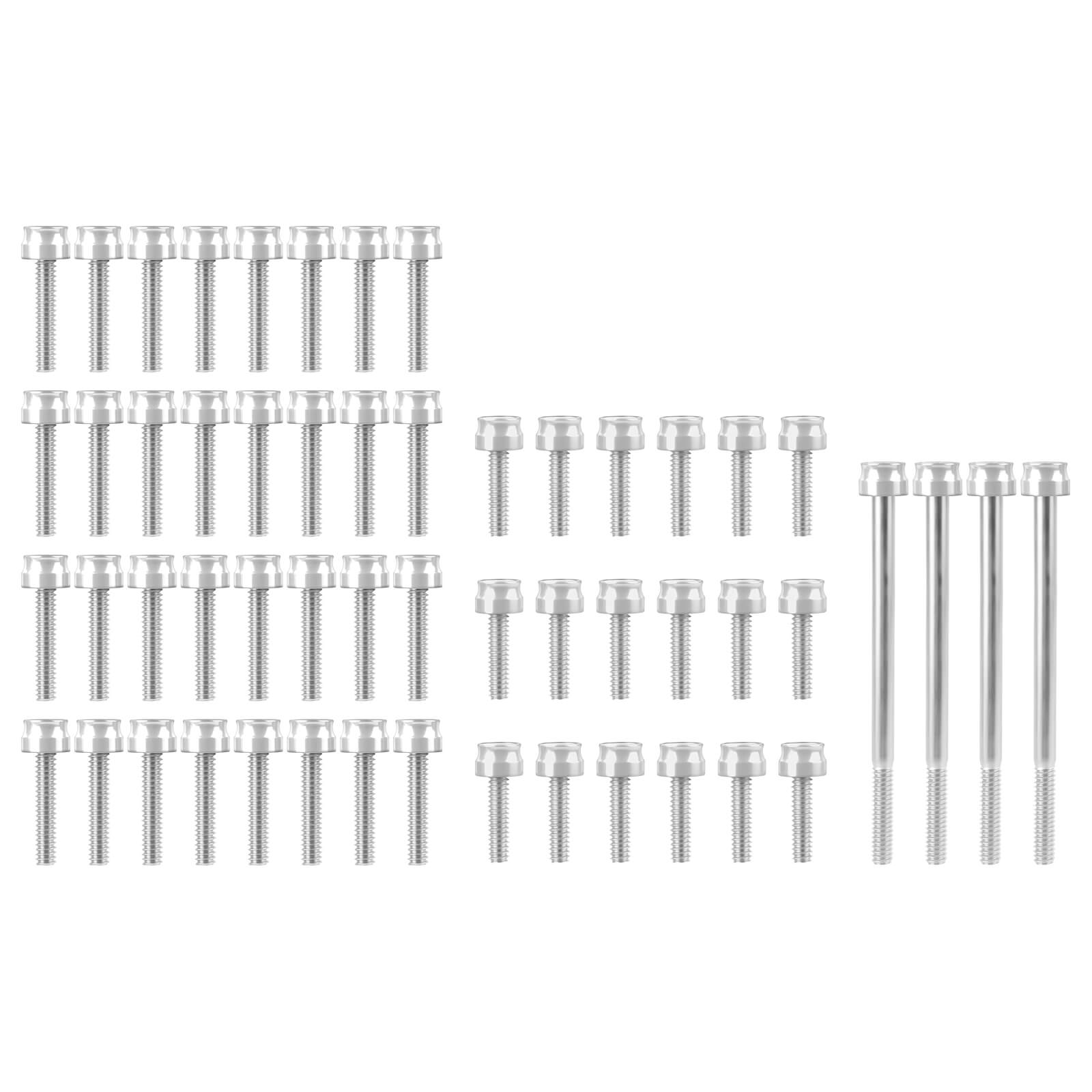 FR006101 HCmotorku Chrome Cover Screw Kit for Harley Softail ’18-’25 Touring ‘17-’25