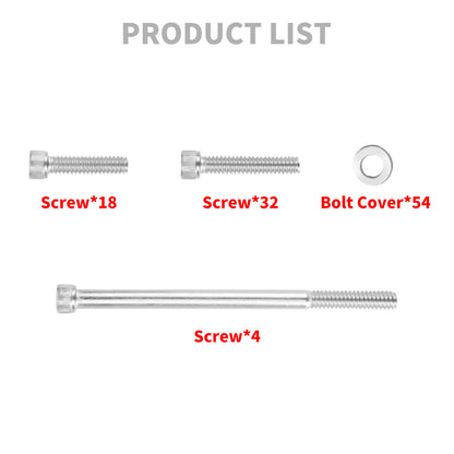 FR006101 HCmotorku Chrome Cover Screw Kit for Harley Softail ’18-’25 Touring ‘17-’25 Product List