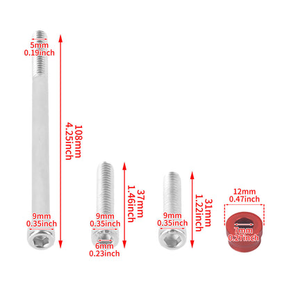 FR006102 HCmotorku Red Cover Screw Kit for Harley Softail ’18-’25 Touring ‘17-’25 Product List