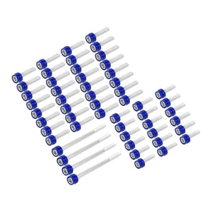 FR006104 HCmotorku Blue Cover Screw Kit for Harley Softail ’18-’25 Touring ‘17-’25