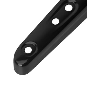 FR006201 HCmotorku Black Iron Rear Fender Strut Support Covers for Harley Sportster XL ‘04-’22
