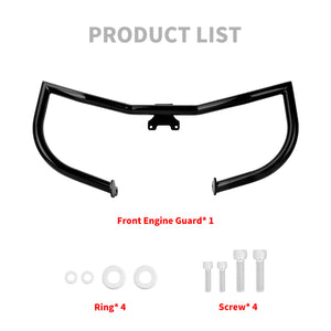 FR006701_HCmotorku_Front Crash Bar Highway Engine Guard for Harley Touring ‘14-’23 Road King Road Glide Street Glide Ultra Limited Tri Glide Freewheeler Product List