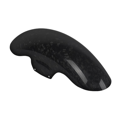 FR006802 HCmotorku 19” Motorcycle Carbon Fiber Front Fender Front Mudguard for Harley Touring Road king Road Glide Street Glide Electra Glide Tri Glide ‘09-’23