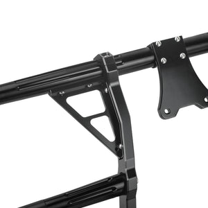 FR007101 hcmotorku Adjustable Aluminum Highway Engine Guard for Harley touring - black