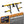 FR007104 hcmotorku Yellow Adjustable Aluminum Highway Engine Guard for Harley road glide