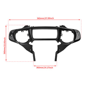 FR007301_HCmotorku_OEM-Style Black Front Inner Batwing Fairing For Harley Street Glide FLHX '23-'25 Size