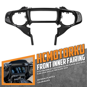 FR007301_HCmotorku_OEM-Style Black Front Inner Batwing Fairing For Harley Street Glide FLHX '23-'25