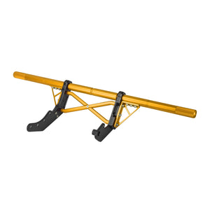 FR007602_HCmotorku_Gold Highway Crash Bar Front Engine Guard for Harley Softail ‘18-’25 Street Bob Low Rider Low Rider S Low Rider ST Softail Standard