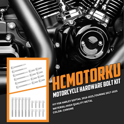 FR007902_HCmotorku_Engine_Screws_Kit_For_Harley_Softail_18-_25_Touring_17-_25 Chrome