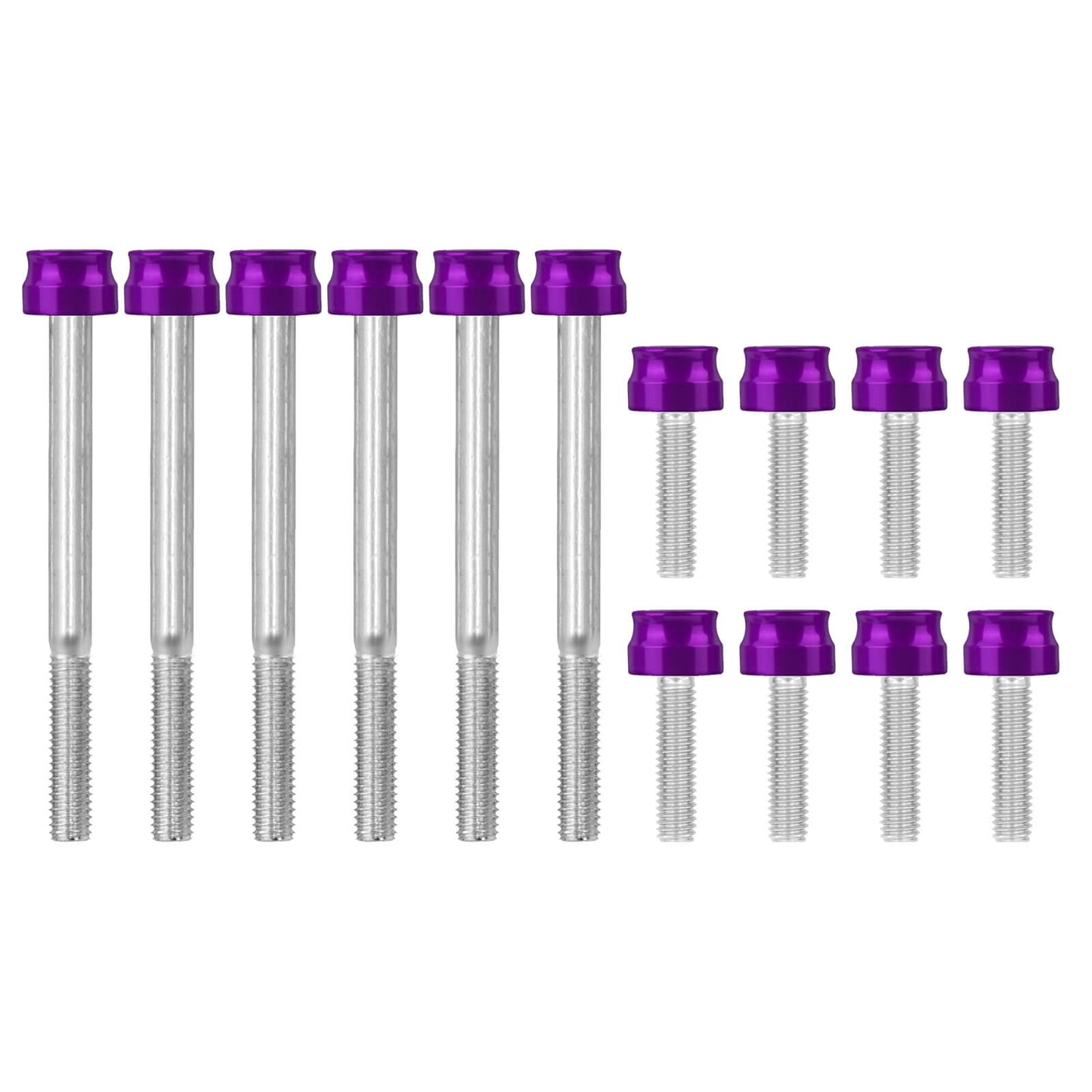 FR007906_HCmotorku_Anodized Aluminum Engine Screws Bolts Kit For Harley Softail '18-'25 Touring '17-'25 Purple