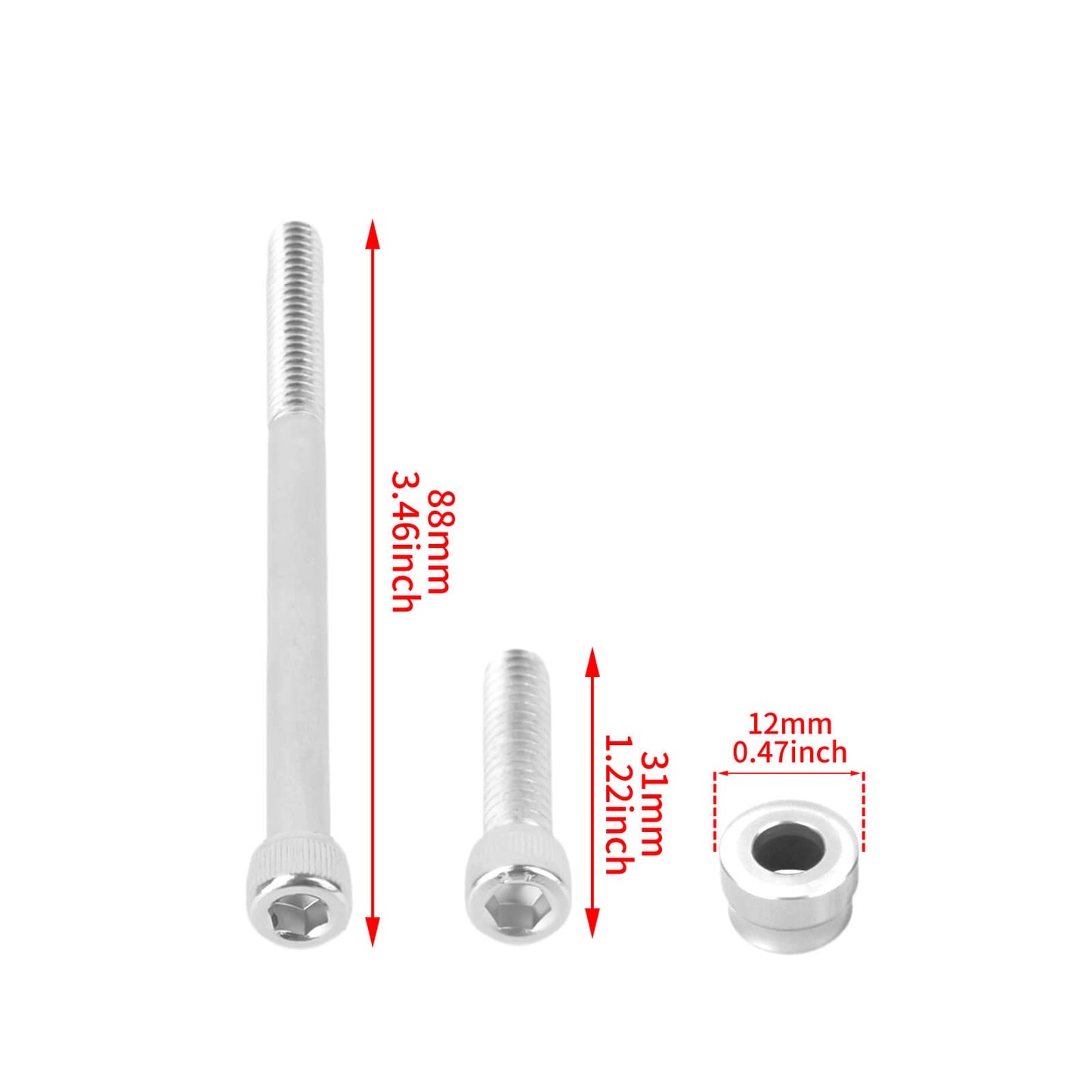 FR0079 HCmotorku Engine Screws Kit For Harley Size