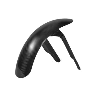 FR008001_HCmotorku_Twill Weave Carbon Fiber Front Fender Mudguard For Harley Softail Low Rider '18-'25