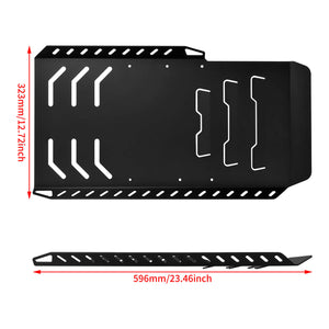 FR008202 HCmotorku Underframe Skid Plate Black for Harley Touring Size