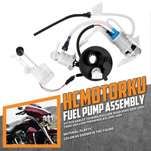 FU000301 HCmotorku Fuel Pump Assembly for Harley Touring '08-'20 Trike '09-'24
