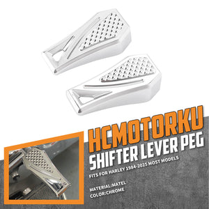 GE000302 HCmotorku Gear_Shifter_Peg_Phantom_Foot_Pedal_Fit_For_Harley Chrome
