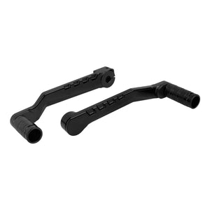 GE00901_HCmotorku_CNC Black Heel Toe Shifter Lever Shifter Peg for Harley Softail ’86-’17 Touring ‘88-Up Trike ‘08-Up