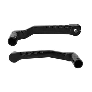 GE00901_HCmotorku_CNC Black Heel Toe Shifter Lever Shifter Peg for Harley Softail ’86-’17 Touring ‘88-Up Trike ‘08-Up
