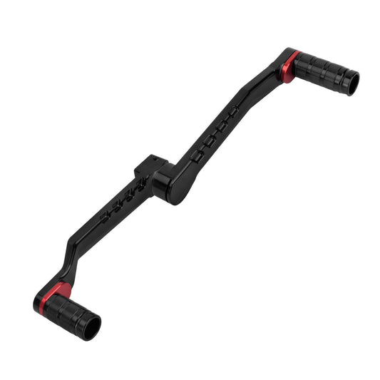 GE000902_HCmotorku_CNC Red Heel Toe Shifter Lever Shifter Peg for Harley Softail ’86-’17 Touring ‘88-Up Trike ‘08-Up
