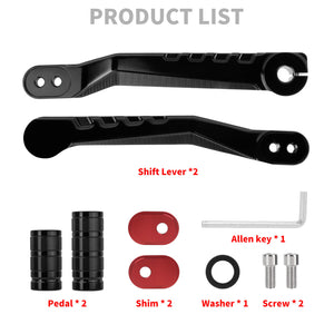GE000902_HCmotorku_CNC Red Heel Toe Shifter Lever Shifter Peg for Harley Softail ’86-’17 Touring ‘88-Up Trike ‘08-Up Product List