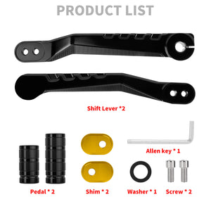 GE000903_HCmotorku_CNC Gold Heel Toe Shifter Lever Shifter Peg for Harley Softail ’86-’17 Touring ‘88-Up Trike ‘08-Up Product List