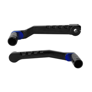 GE000904_HCmotorku_CNC Blue Heel Toe Shifter Lever Shifter Peg for Harley Softail ’86-’17 Touring ‘88-Up Trike ‘08-Up