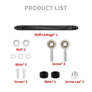 GE001001_HCmotorku_Black Shifter Shift Linkage for Harley Softail ‘86-’25 Touring Trike  Product List