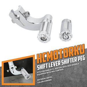 CNC Billet Shift Lever Arm Shifter Pegs for Harley Softail M8 2018-up | HCmotorku