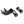 GE001401_HCmotorku_Black CNC Aluminum Mid-Control Shift Lever Assembly for Harley Softail '18-Up