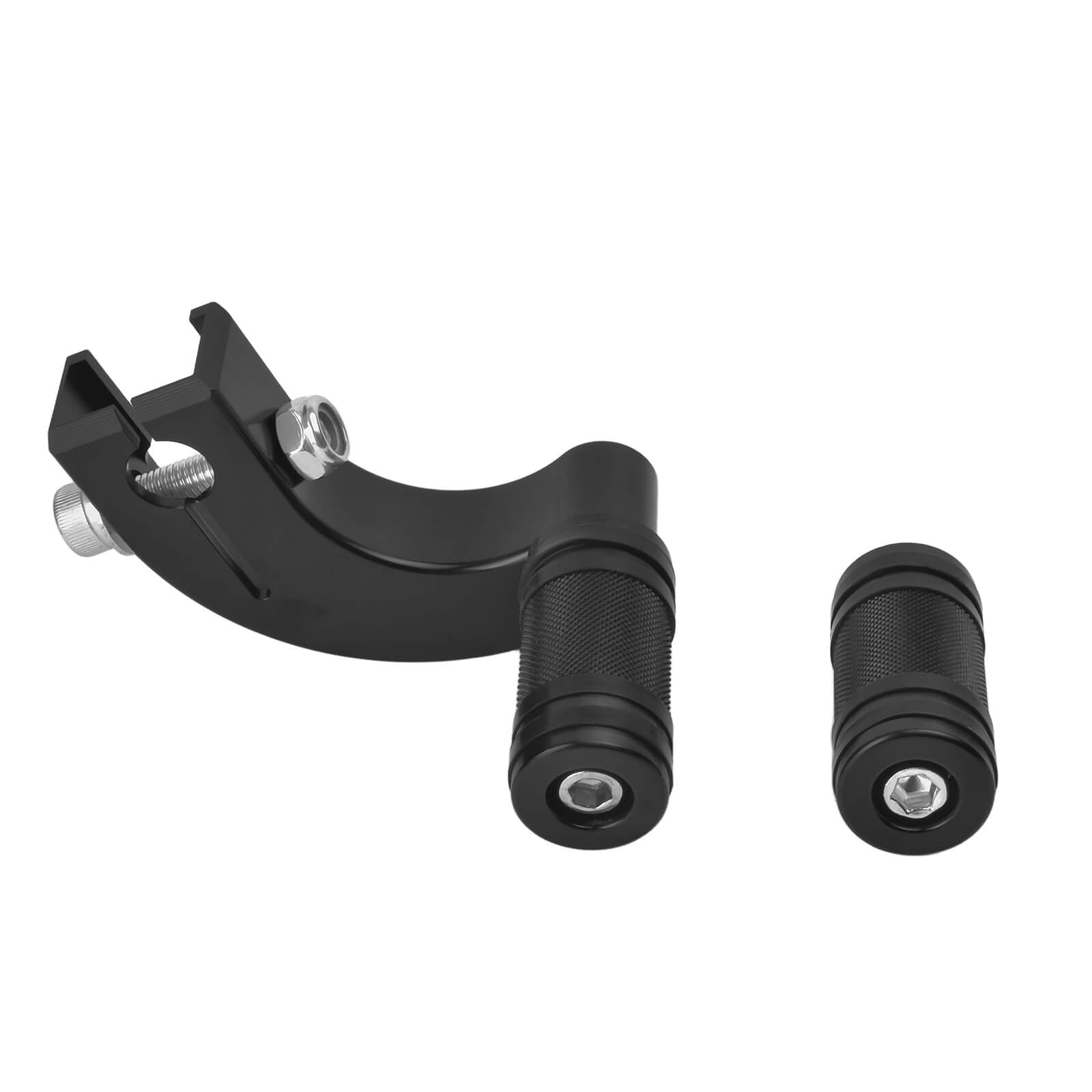GE001801_HCmotorku_Mid-Control Shift Lever with Anti-Slip Peg For Harley Softail FL '18-Up Black