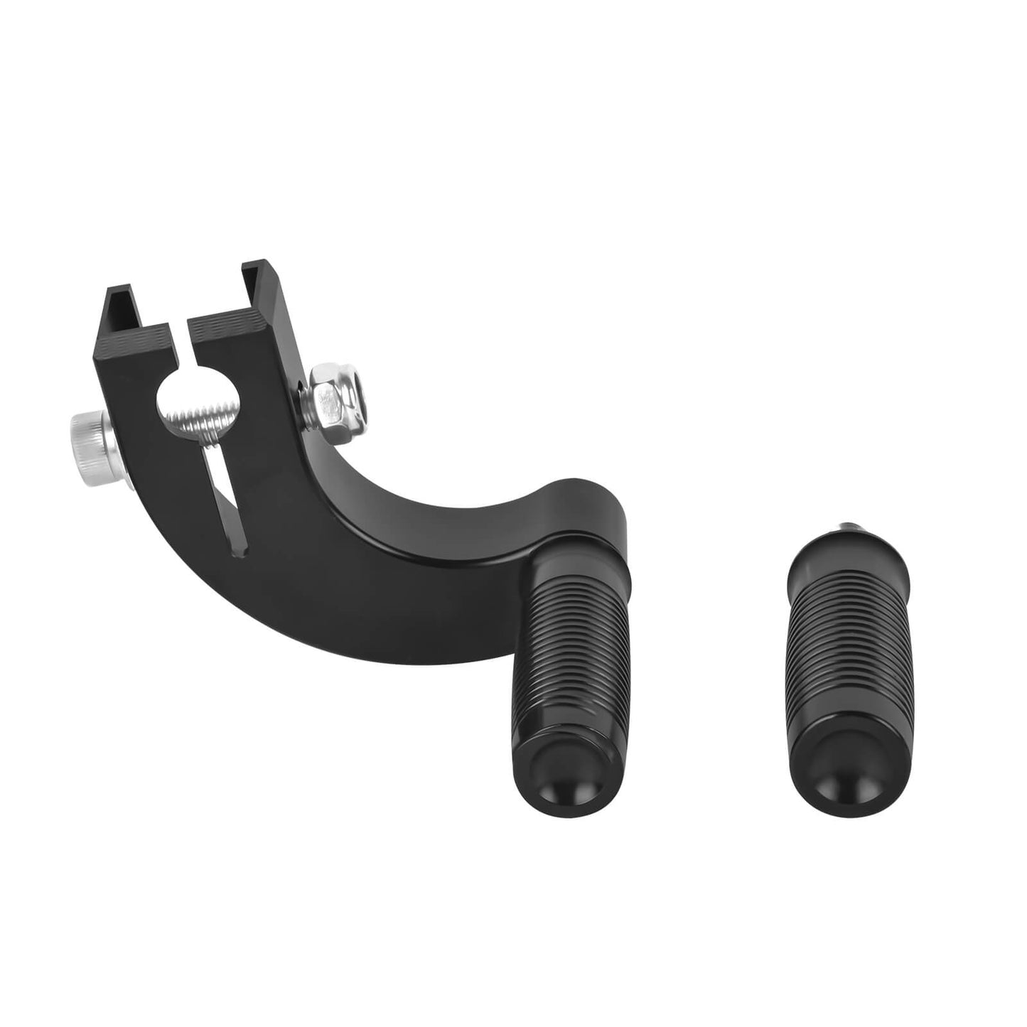 GE002001_HCmotorku_Billet Aluminum Shift Lever Assembly Harley Softail '18-Up Black-Black