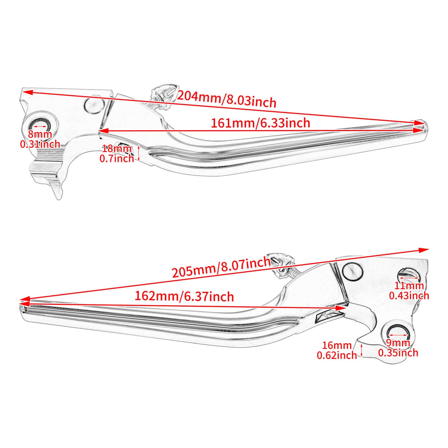 GP006301-Brake-Clutch-Levers-for-harley-sportster-size