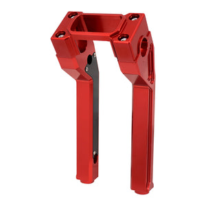 GP006902 hcmotorku Red Handlebar 10" Riser Clamp Kit For Harley softail sport glide