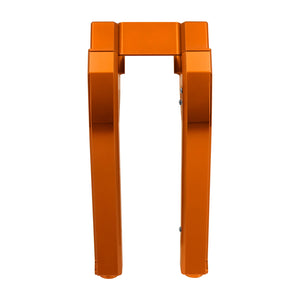 GP006904 hcmotorku 1" Handlebar 10" Riser Clamp Kit Orange For Harley Softail Sport Glide Low Rider ST 2024 - orange