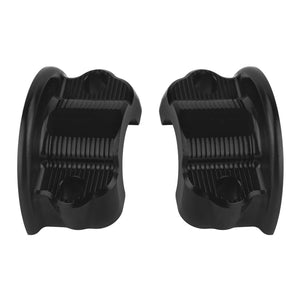 GP008101 HCmotorku Black High-Performance CNC Clutch Brake Perch Clamps for Harley Softail Touring