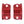 GP008102 HCmotorku Red High-Performance CNC Clutch Brake Perch Clamps for Harley Softail Touring