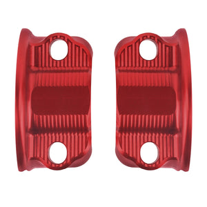 GP008102 HCmotorku Red High-Performance CNC Clutch Brake Perch Clamps for Harley Softail Touring