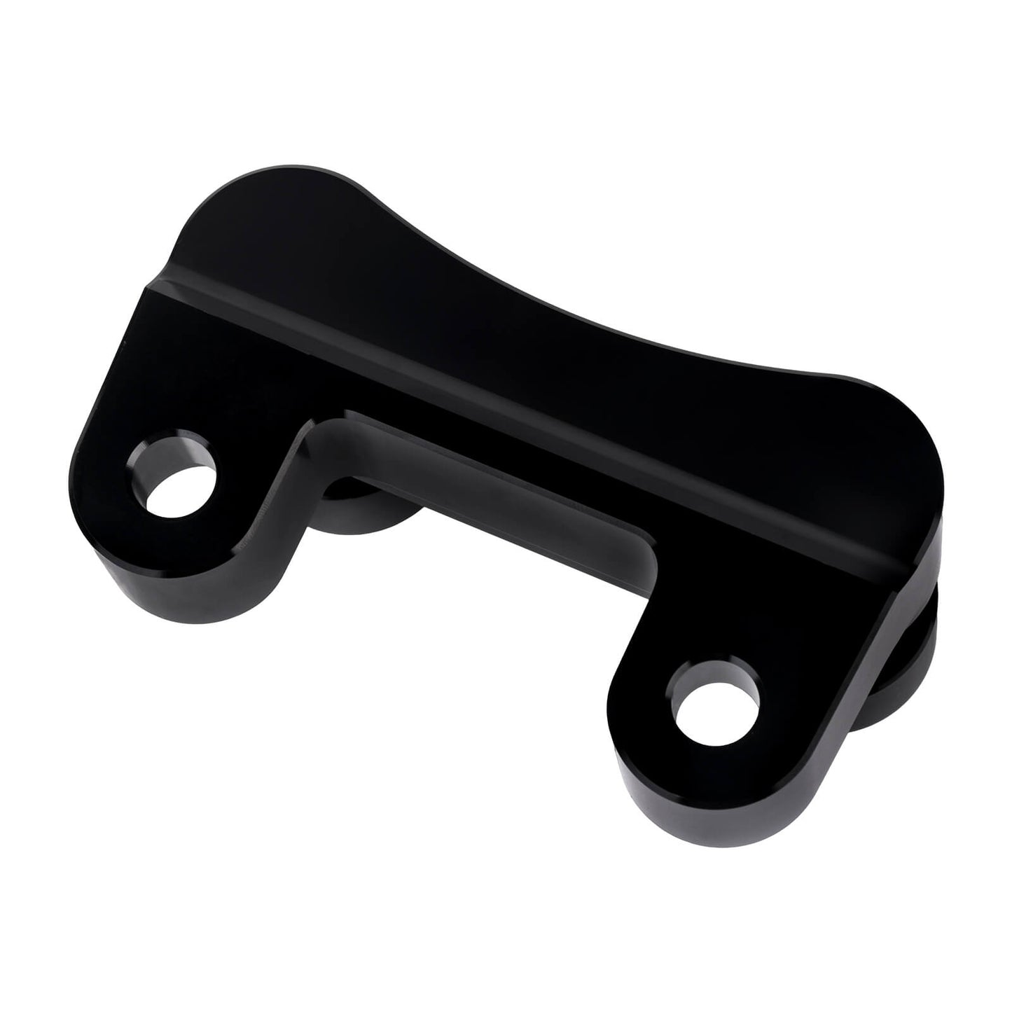 GP008201_HCmotorku_Black Pull Back Plate Handlebar Riser Adaptor For Harley Touring Softail Dyna
