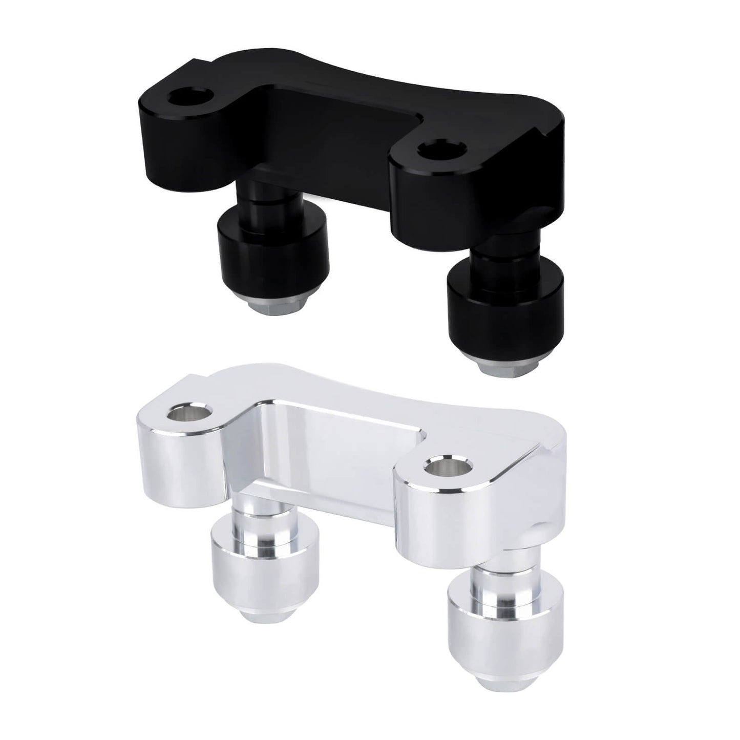 GP0082_HCmotorku_Pull Back Plate Handlebar Riser Adaptor For Harley Touring Softail Dyna